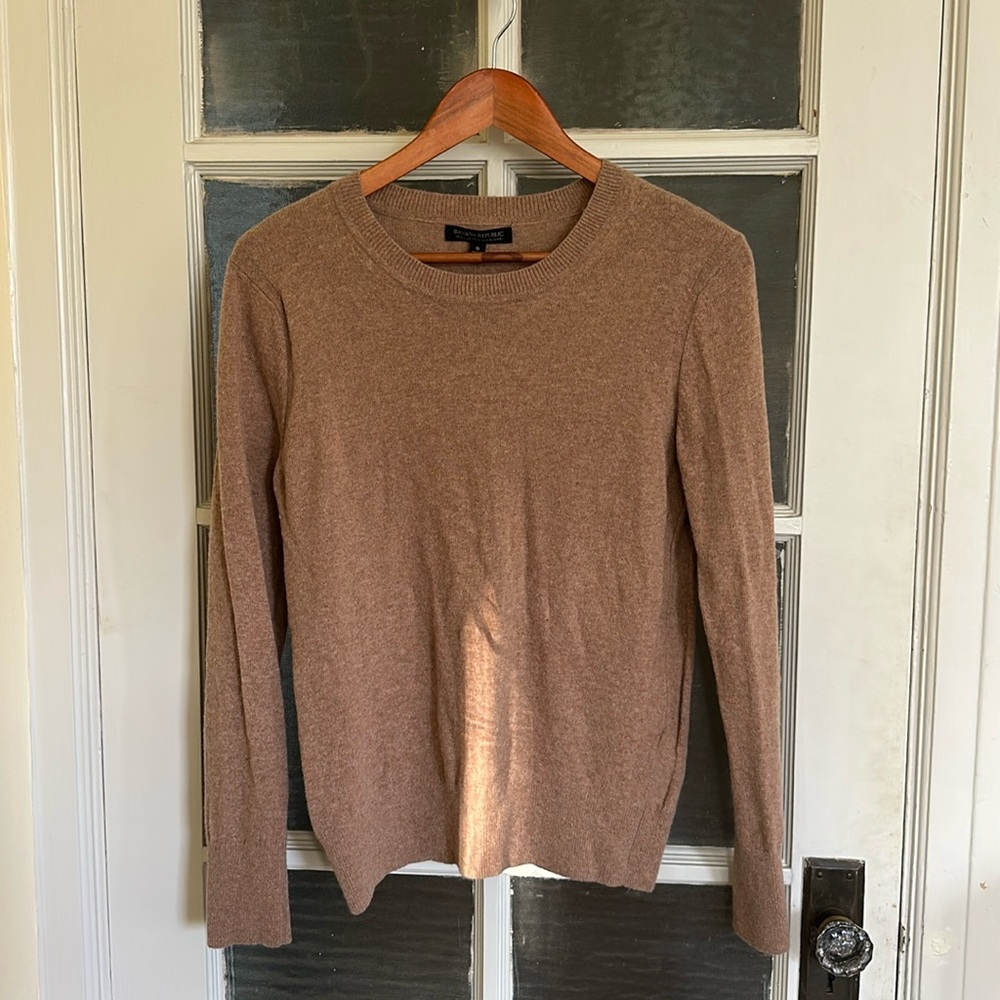 Banana Republic Tan Merino Sweater